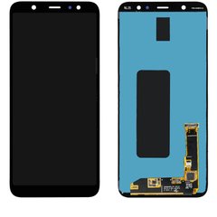 Дисплей (экран) Samsung A605F Galaxy A6 Plus (2018) AMOLED с тачскрином в сборе ORIG, черный