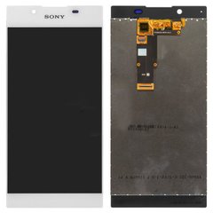 Дисплей (экран) Sony G3311, G3312, G3313 Xperia L1 с тачскрином в сборе, белый