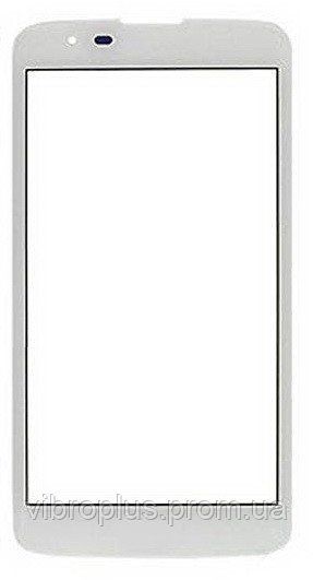 Скло екрану (Glass) LG K350E K8, білий
