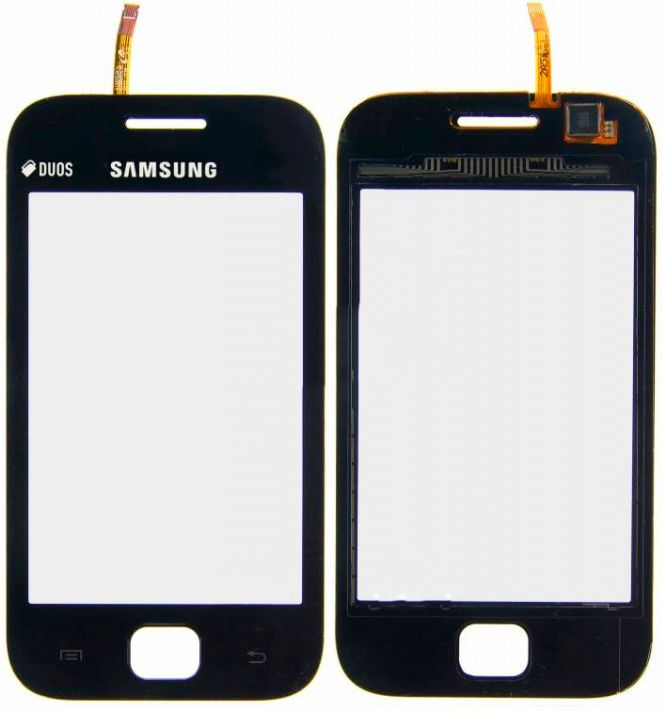 Тачскрин (сенсор) Samsung S6802, S6352, черный