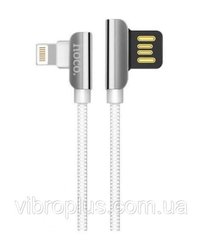 USB-кабель Hoco U42 Exquisite steel Lightning, белый