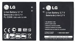 Аккумуляторная батарея (АКБ) LG BL-53HN для P920 Optimus 3D, 1500 mAh