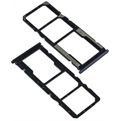 Лоток для Xiaomi Poco M3 (M2010J19CG), держатель для SIM-карт и карты памяти, черный