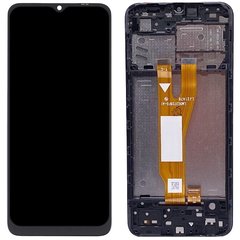 Дисплей Samsung A032F Galaxy A03 Core з рамкою, чорний