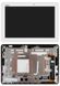 Дисплей (экран) Asus MeMO Pad 10 ME102A с тачскрином и рамкой в сборе, белый