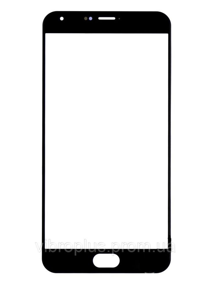 Скло екрану (Glass) Meizu Pro 5, black (чорний)