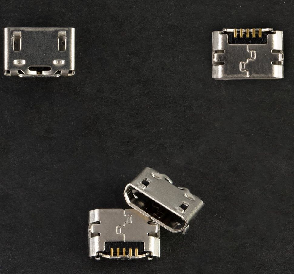Разъем Micro USB Универсальный №39 (5 pin)