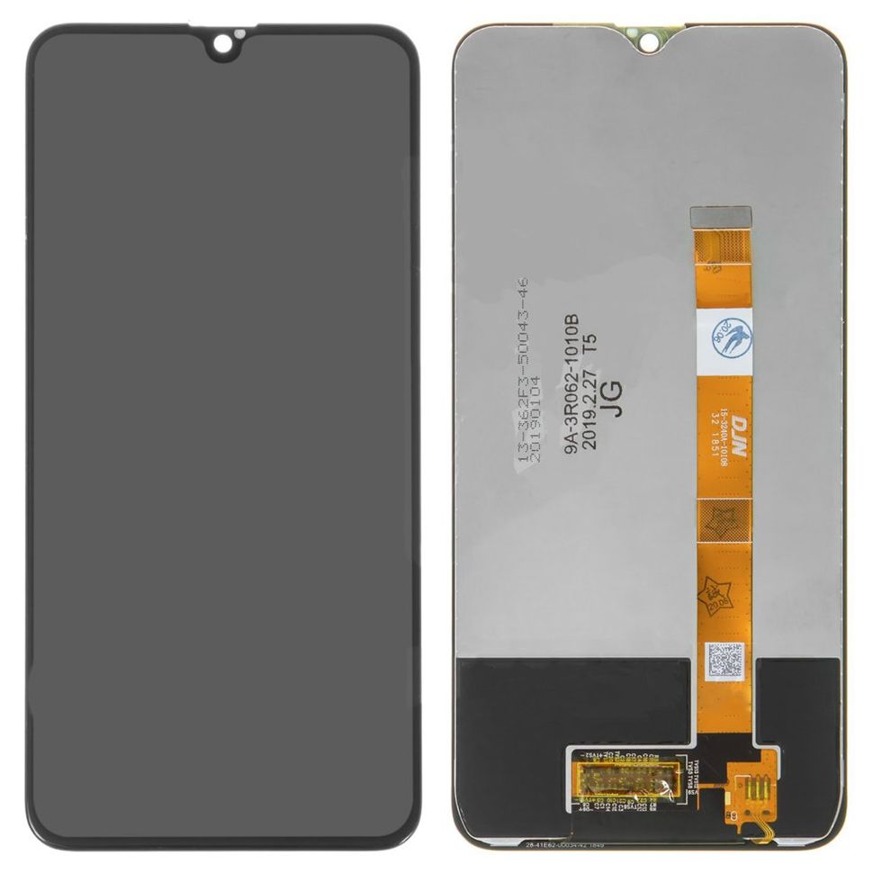 Дисплей (экран) Realme 3 (RMX1825, RMX1821) с тачскрином в сборе, черный