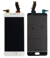 Дисплей (экран) Meizu U10 (U680H) с тачскрином в сборе, белый