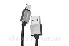 USB-кабель Hoco U49 Metal Type-C, чорний