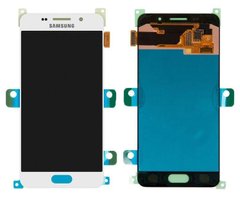 Дисплей (экран) Samsung A310 Galaxy A3 (2016) A310F, A310M, A310N AMOLED с тачскрином в сборе ORIG, белый