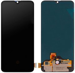 Дисплей (екран) OnePlus 6T A6010, A6013 OLED з тачскріном в зборі, чорний