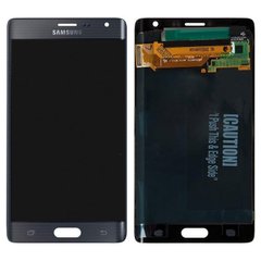 Дисплей (экран) Samsung N915F Galaxy Note Edge Super AMOLED с тачскрином в сборе ORIG, черный