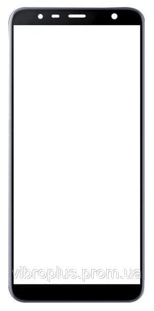 Стекло экрана (Glass) Samsung J410F, J410DS Galaxy J4 Core, черный