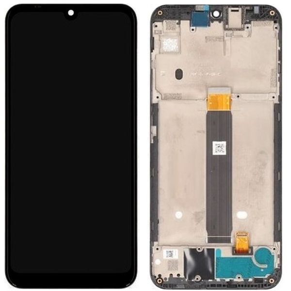 Дисплей Motorola XT2025 Moto E6 Plus тачскрином и рамкой