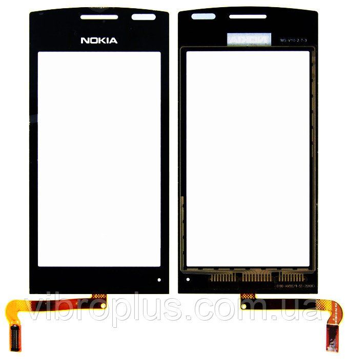 Тачскрін (сенсор) Nokia 500, чорний