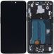 Дисплей (екран) OnePlus 6 A6003 Amoled з тачскріном і рамкою в зборі ORIG, чорний