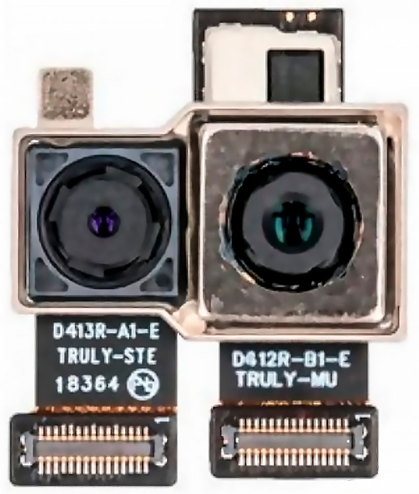 Камера для смартфонов Nokia 8.1 (TA-1119, TA-1128), 12MP+13MP, Original (p/n: 20PNX0W0003), основная двойная (главная)