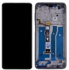 Дисплей Motorola XT2117 Moto G Power 2021 с тачскрином и рамкой