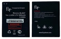 Батарея BL4027 аккумулятор для Fly IQ4410 Quad Phoenix
