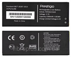 Акумуляторна батарея (АКБ) Prestigio PSP3423 DUO для 3423 Wize R3 PSP3423, PAP3423 DUO 1300 mAh