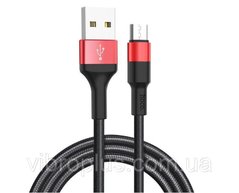 USB-кабель Hoco X26 Xpress Charging Micro USB, красно-черный
