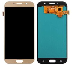Дисплей (экран) Samsung A720F Galaxy A7 (2017) TFT с тачскрином, золотистый