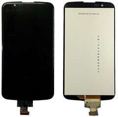 Дисплей (екран) LG K410TV K10TV, K430TV з тачскріном в зборі (з мікросхемою), чорний