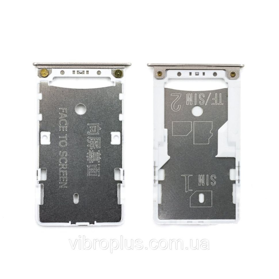Лоток для Xiaomi Redmi 4, тримач для SIM-карт і карти пам'яті, золотистий