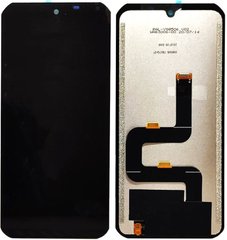 Дисплей (экран) Doogee S88 Pro, S88 Plus с тачскрином в сборе, черный