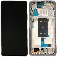Дисплей Xiaomi 11T, 11T Pro, Poco F4 GT AMOLED з тачскріном і рамкою ORIG, чорний
