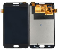 Дисплей (екран) Samsung N7000, i9220, Galaxy Note, Note 1 з тачскріном в зборі ORIG, чорний