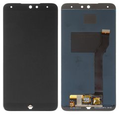 Дисплей (экран) Meizu 15 Lite, M15 (M871H, M871Q) с тачскрином в сборе, черный