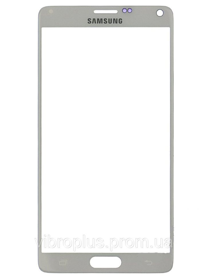 Стекло (Lens) Samsung N910h Galaxy Note4 white
