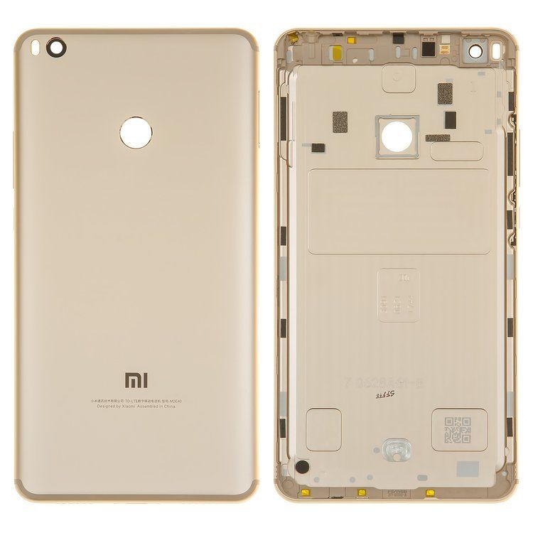 Задняя крышка Xiaomi Mi Max 2, золотистая