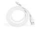 USB-кабель Hoco X40 Noah Lightning, білий 2