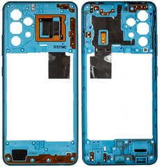 Средняя часть корпуса для Samsung A325 Galaxy A32 (2021), голубая