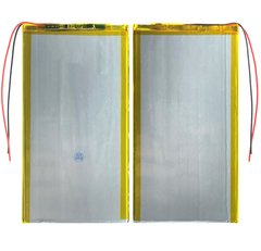 Универсальная аккумуляторная батарея (АКБ) 2pin, 3.0 X 80 X 150 мм (3080150), 5000 mAh