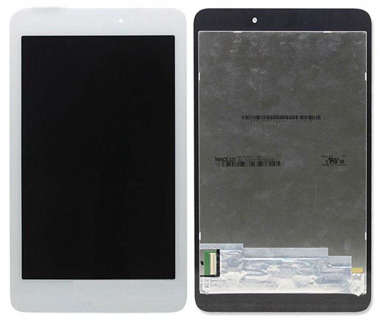 Дисплей (экран) 8” Acer Iconia B1-810 с тачскрином в сборе, белый