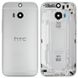 Задня кришка HTC One M8, срібляста