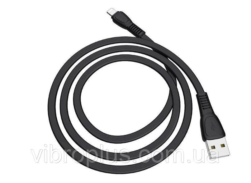 USB-кабель Hoco X40 Noah Lightning, чорний