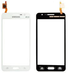 Тачскрин (сенсор) Samsung G530F, G530H Galaxy Grand Prime LTE, белый