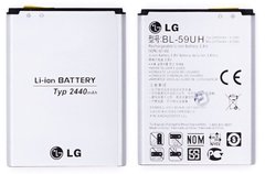 Аккумуляторная батарея (АКБ) LG BL-59UH для G2 mini, D618, D620R, D315, F70, 2440 mAh