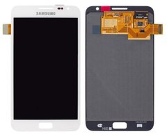 Дисплей (екран) Samsung N7000, i9220, Galaxy Note, Note 1 з тачскріном в зборі, білий