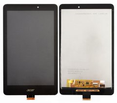 Дисплей (экран) 8” Acer Iconia B1-810 с тачскрином в сборе, черный
