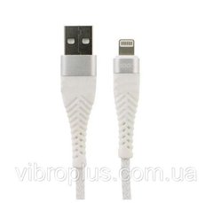 USB-кабель Hoco UD02 Grandiose Lightning, білий