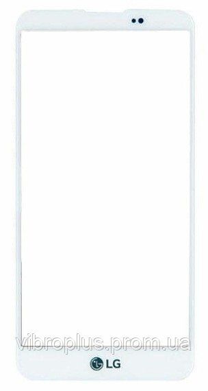 Скло екрану (Glass) LG K500DS X View, K500N X Screen ORIG, білий