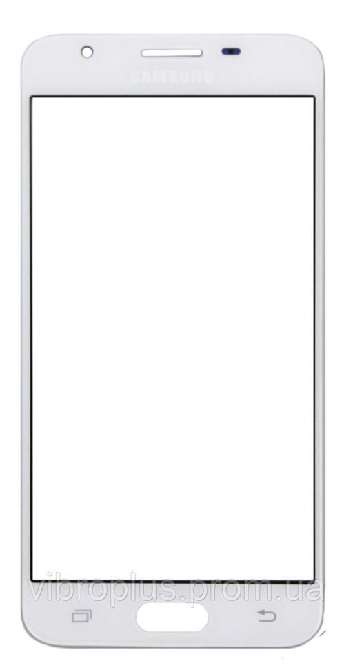 Стекло экрана (Glass) Samsung G570 Galaxy J5 Prime, белый