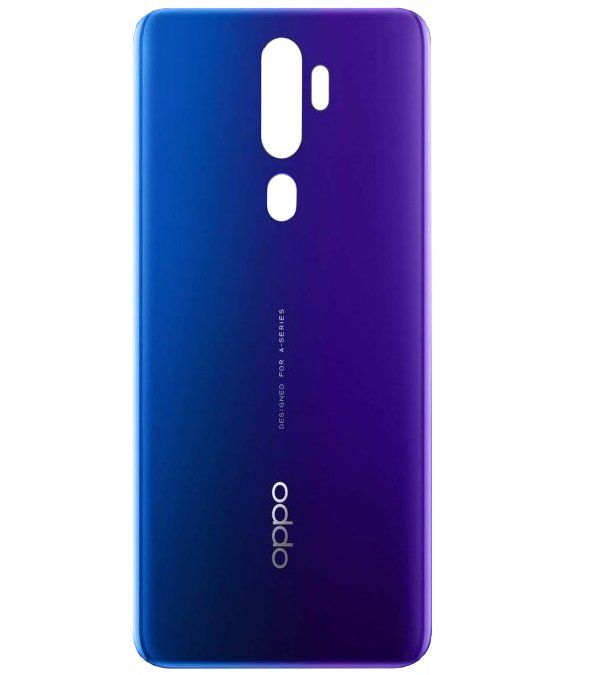 Задняя крышка Oppo A5 2020, синяя