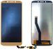 Дисплей (экран) Motorola XT1921-16 Moto E5 Play Go Edition с тачскрином в сборе, золотистый 1